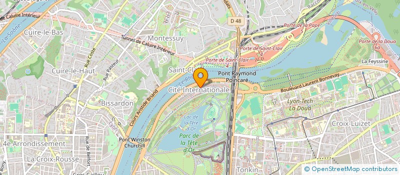 localisation de l'entreprise AMICI à LYON