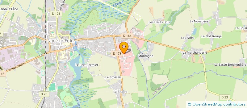 localisation de l'entreprise AMICI  NORT-SUR-ERDRE