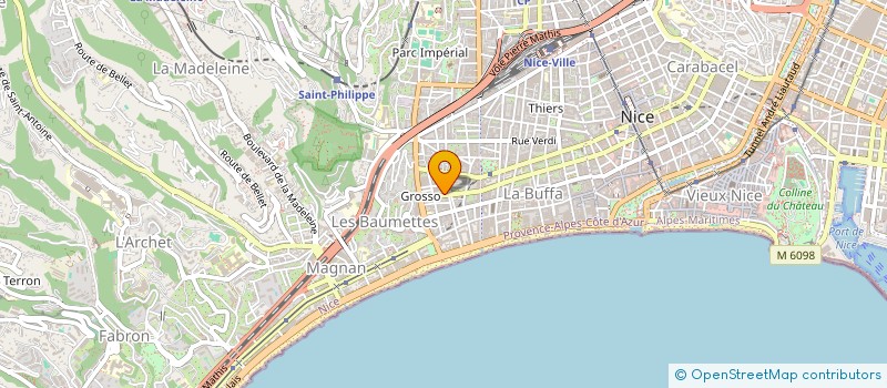 localisation de l'entreprise AMICI FOODTRUCK  NICE