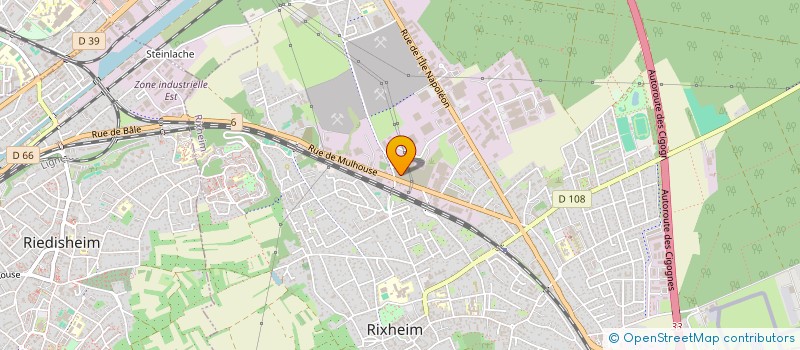 localisation de l'entreprise AMICI MIEI  RIXHEIM