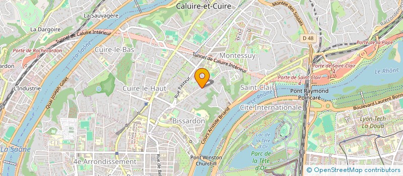 localisation de l'entreprise AMICIE CROISSANT CONSULTING  CALUIRE-ET-CUIRE