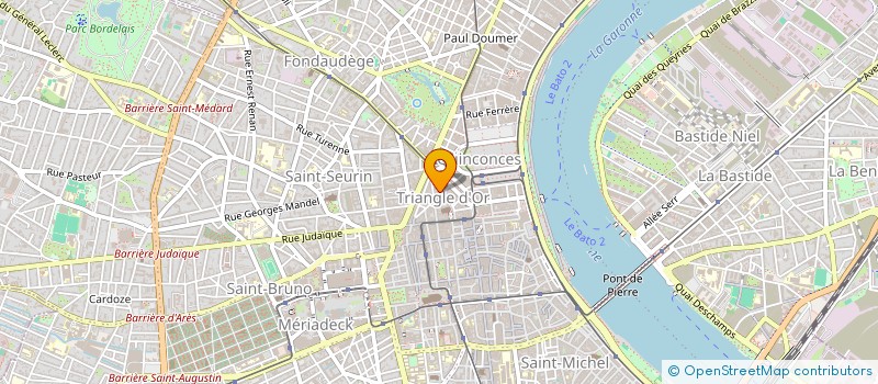 localisation de l'entreprise AMICIS / CONSTITUTION  BORDEAUX