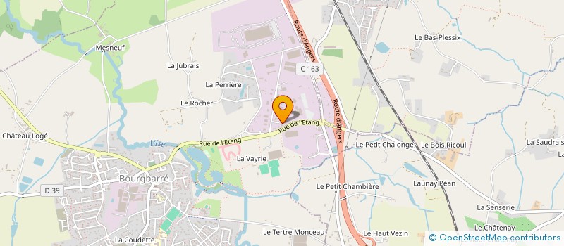 localisation de l'entreprise AMICIS GROUPE  BOURGBARRE