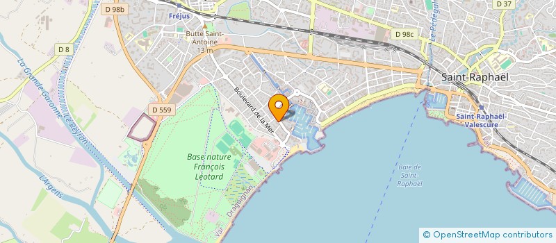 localisation de l'entreprise AMICK à FREJUS