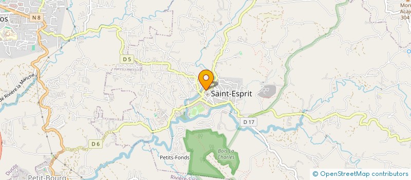 localisation de l'entreprise AMICLE ELEVES COURS COMPLEMENT ST-ESPRIT  SAINT-ESPRIT