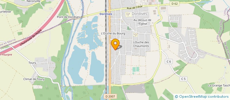 localisation de l'entreprise AMICO CONTROLE TECHNIQUE AUTOMOBILES à DORDIVES