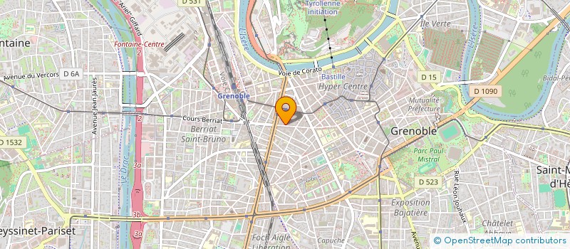 localisation de l'entreprise AMICO FINANCES  GRENOBLE