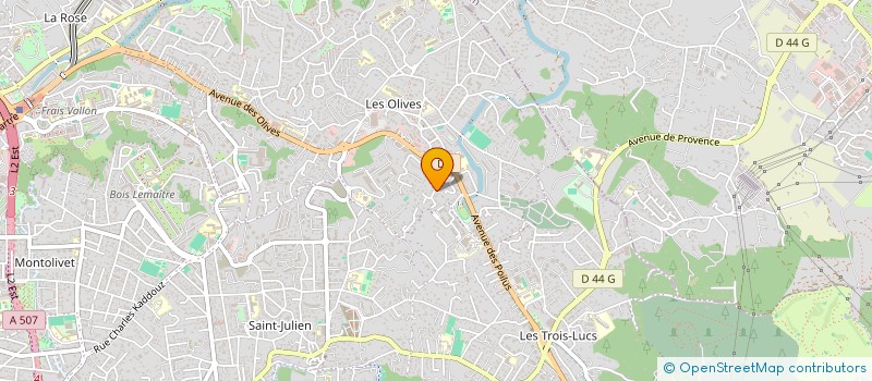 localisation de l'entreprise AMICORP à MARSEILLE