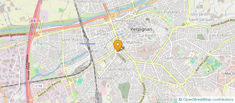 localisation de l'entreprise AMICS DE COMTE GUIFRE à PERPIGNAN