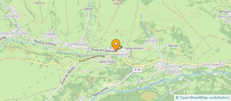 localisation de l'entreprise AMICS DETH BURAT  GOUAUX-DE-LUCHON