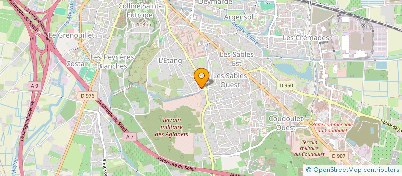 localisation de l'entreprise AMICU  ORANGE