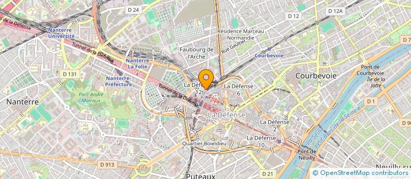 localisation de l'entreprise AMICUS THERAPEUTICS SAS  PUTEAUX