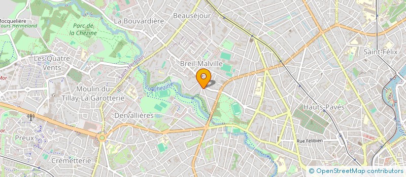 localisation de l'entreprise AMIDDIS à NANTES
