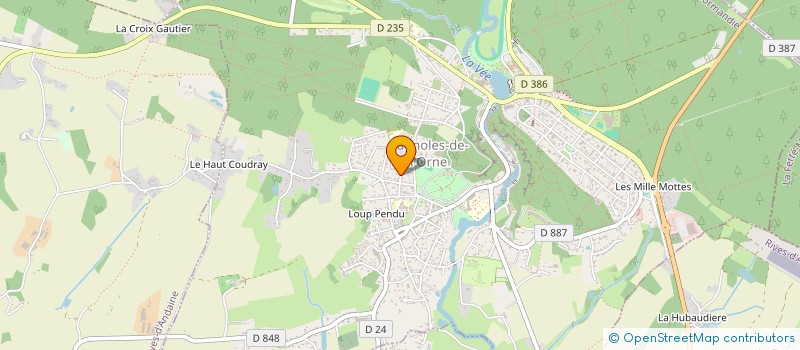localisation de l'entreprise AMIDEN à BAGNOLES-DE-L'ORNE-NORMANDIE