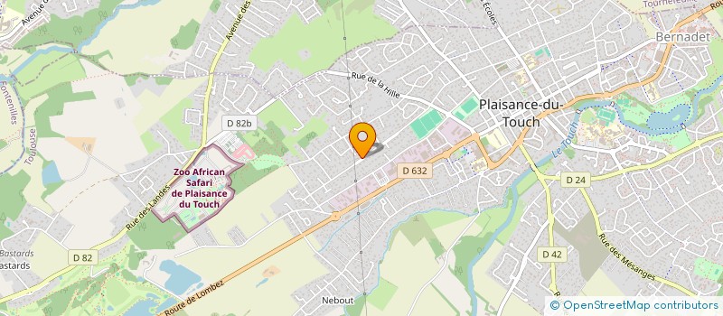 localisation de l'entreprise AMIDONNIERS 40  PLAISANCE-DU-TOUCH