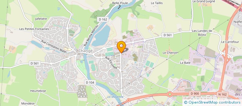 localisation de l'entreprise AMIDOU NETTOYAGE SERVICES à CHANGE