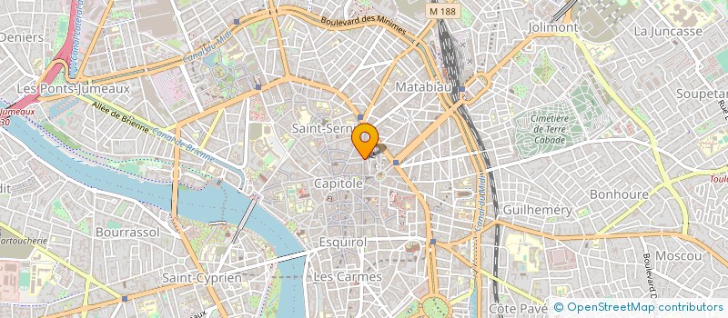 localisation de l'entreprise AMIE à TOULOUSE