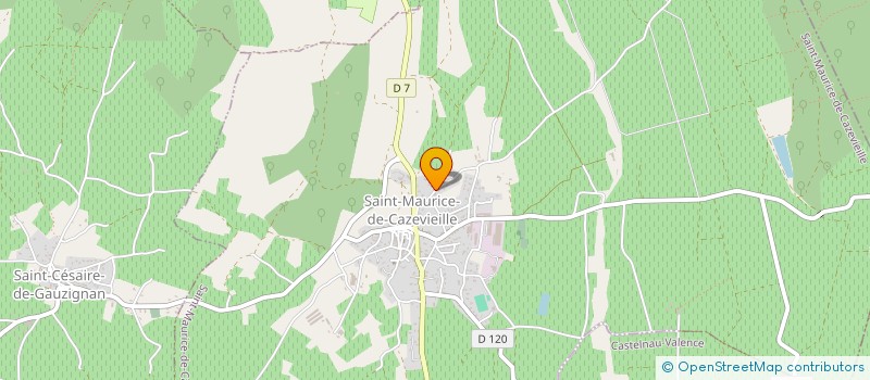 localisation de l'entreprise AMIE  SAINT-MAURICE-DE-CAZEVIEILLE