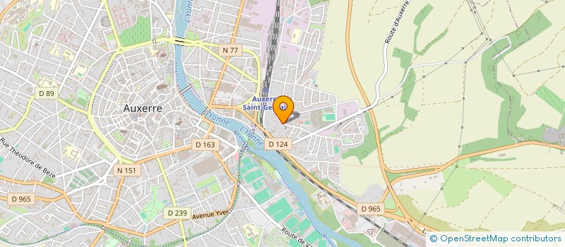 localisation de l'entreprise AMIE NETTOYAGE  AUXERRE