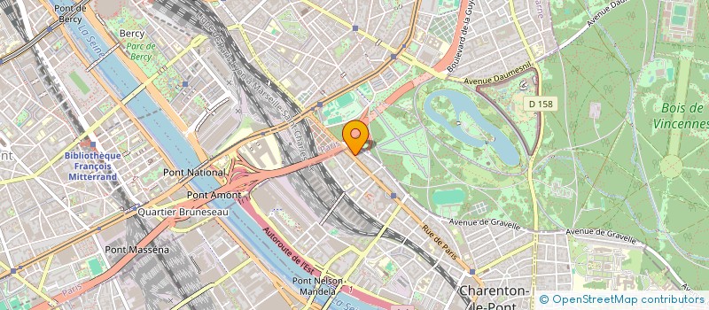 localisation de l'entreprise AMIE ZEN  CHARENTON-LE-PONT