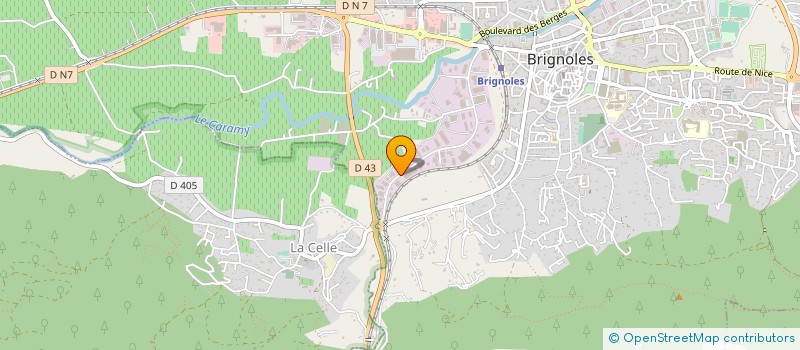 localisation de l'entreprise AMIEL DEMENAGEMENTS BRIGNOLES MEDITERRANEE à BRIGNOLES