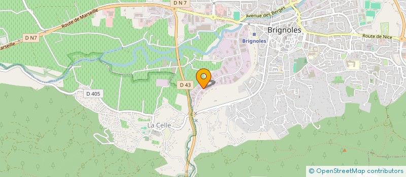 localisation de l'entreprise AMIEL DEMENAGEMENTS VAROIS  BRIGNOLES