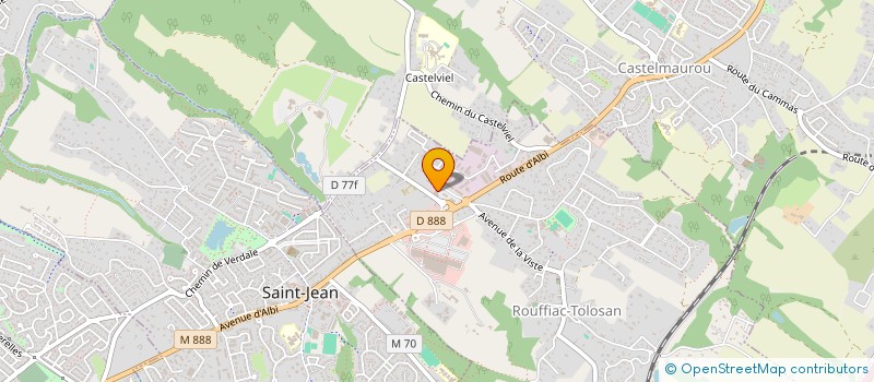 localisation de l'entreprise AMIEL ROUFFIAC à ROUFFIAC-TOLOSAN