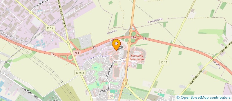 localisation de l'entreprise AMIENS  AMIENS