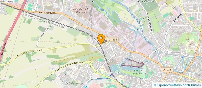 localisation de l'entreprise AMIENS BOXING ACADEMY  AMIENS