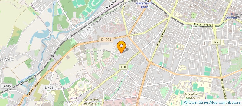 localisation de l'entreprise AMIENS CANIN CLUB  AMIENS