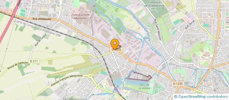 localisation de l'entreprise AMIENS FOOD  AMIENS