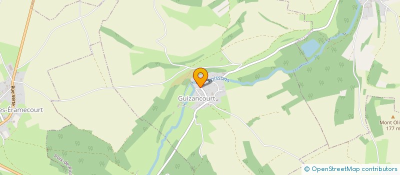 localisation de l'entreprise AMIENS FOOTGOLF CLUB  GUIZANCOURT