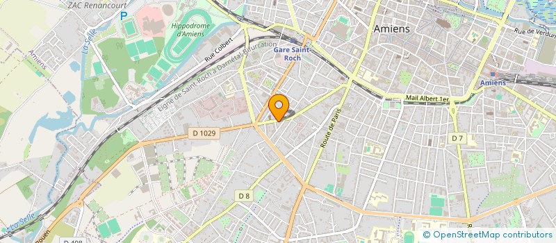 localisation de l'entreprise AMIENS FUNERAIRE à AMIENS