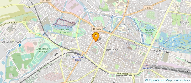 localisation de l'entreprise AMIENS OPTIQUE STOCKER à AMIENS