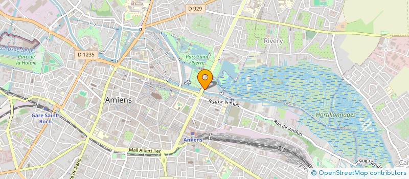 localisation de l'entreprise AMIENS PECHE COMPETITION APC  AMIENS