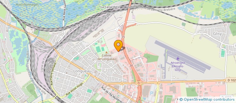 localisation de l'entreprise AMIENS PICARDIE RIDE  LONGUEAU