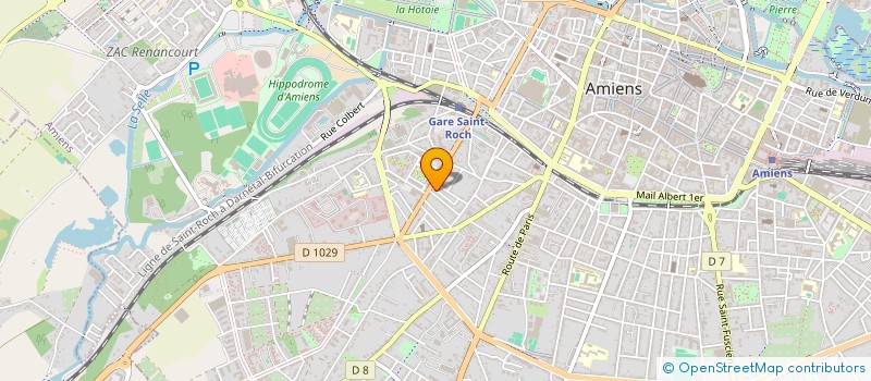 localisation de l'entreprise AMIENS RUE CAVILLIER  AMIENS