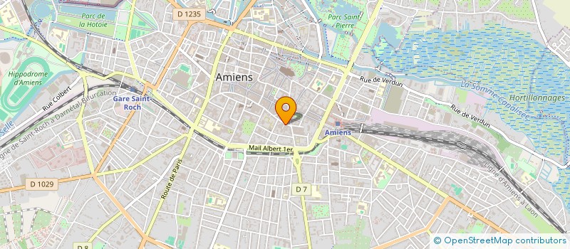 localisation de l'entreprise AMIENS TAXIS METROPOLE  AMIENS