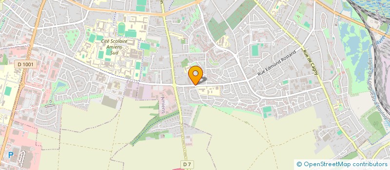 localisation de l'entreprise AMIENS UNIVERSITE CLUB ATHLETISME  AMIENS