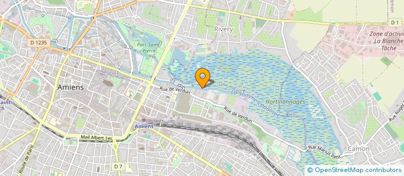 localisation de l'entreprise AMIENS UNLIMITED à AMIENS