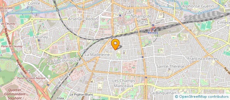 localisation de l'entreprise AMIES ET AMIS DE EUMANS  RENNES