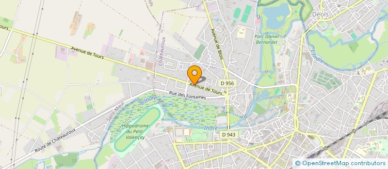 localisation de l'entreprise AMIESPE à CHATEAUROUX