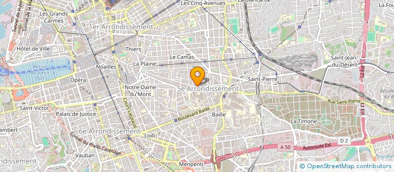 localisation de l'entreprise AMIET à MARSEILLE