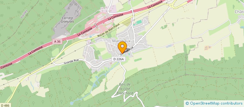 localisation de l'entreprise AMIEZ à CHATILLON-GUYOTTE