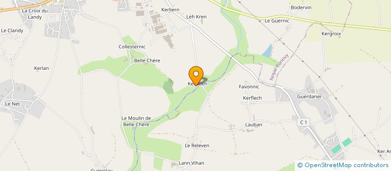 localisation de l'entreprise AMIG SOLUTION  NOYAL-PONTIVY