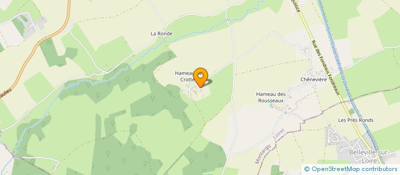 localisation de l'entreprise AMIGN 91 à BEAULIEU-SUR-LOIRE
