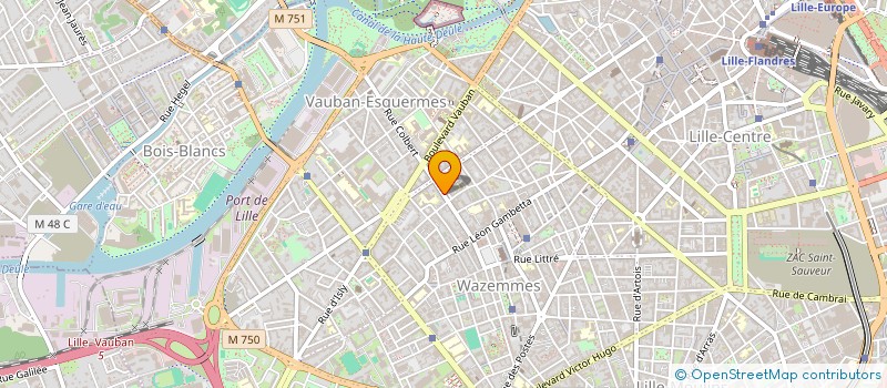 localisation de l'entreprise AMIGO à LILLE