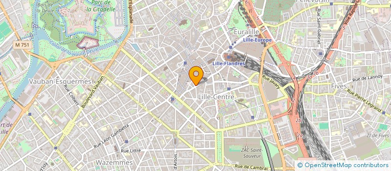 localisation de l'entreprise AMIGO à LILLE