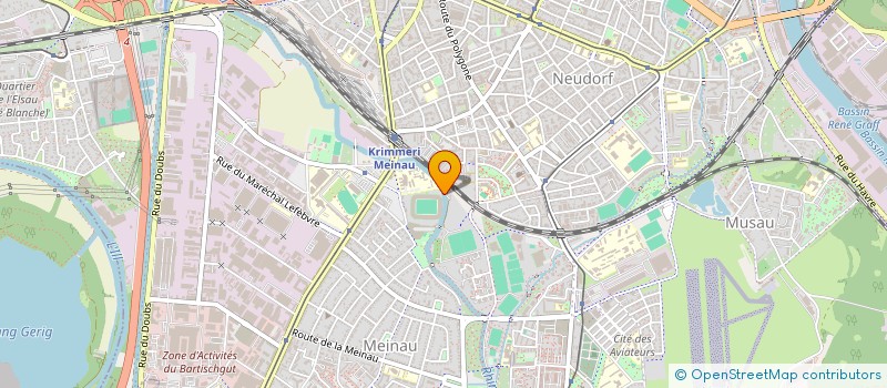 localisation de l'entreprise AMIGO  STRASBOURG