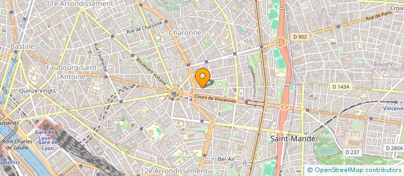 localisation de l'entreprise AMIGO  PARIS